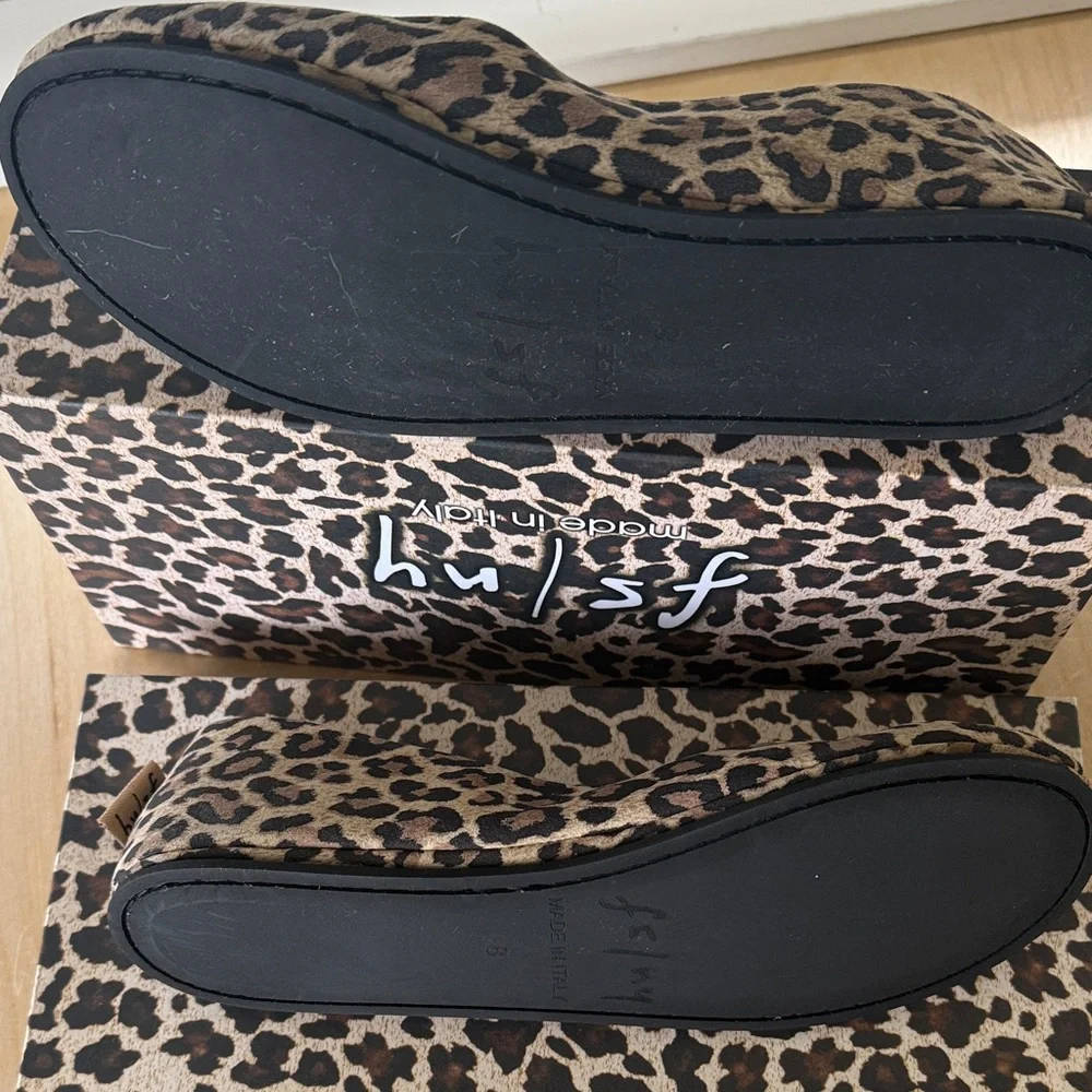 Leopard Print Women's Loafers - Picture 4 of 6